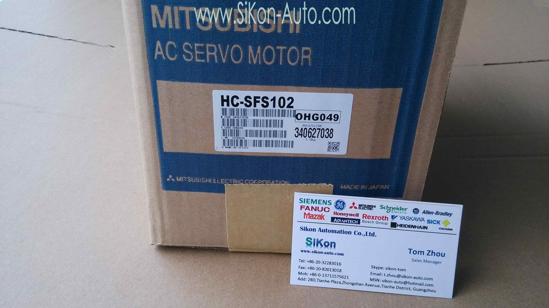 HC-SFS102 Mitsubishi AC Servo Motor HCSFS102 HCSFS1O2 1KW 6AMP