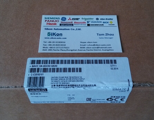 SIEMENS 6AV2124-0QC02-0AX0 6AV21240QC020AX0 HMI