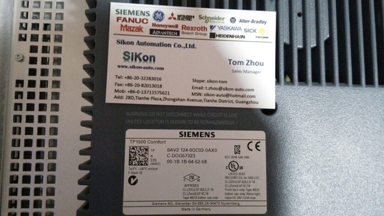 SIEMENS 6AV2124-0QC02-0AX0 6AV21240QC020AX0 HMI