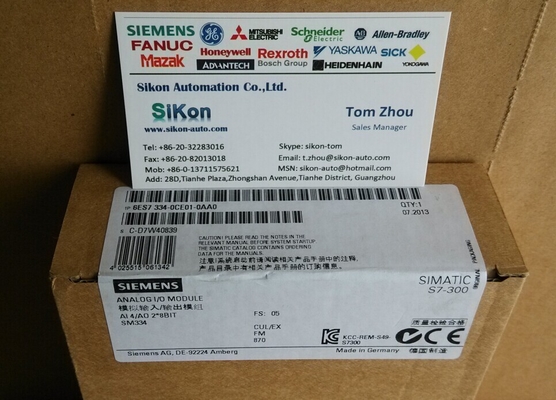 SIEMENS 6ES7334-0CE01-0AA0 6ES7 334-0CE01-0AA0 Analog I/O