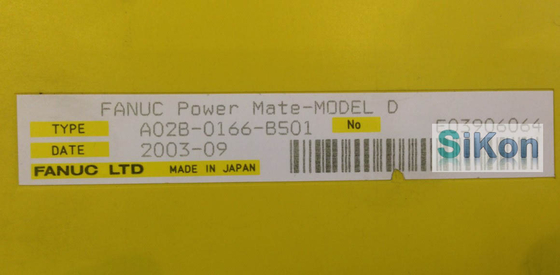 A02B-0166-B501 Fanuc POWER CONTROL POWERMATE A02B-0166-B501