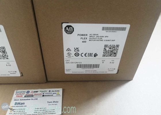 22C-D012N103 Allen Bradley Inverter 22CD012N103 PowerFlex 400-5.5 kW (7.5 HP) AC Drive