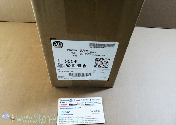 25B-B8P0N104 Allen Bradley Inverter 25BB8P0N104  PowerFlex 525 1.5kW (2.0Hp) AC Drive