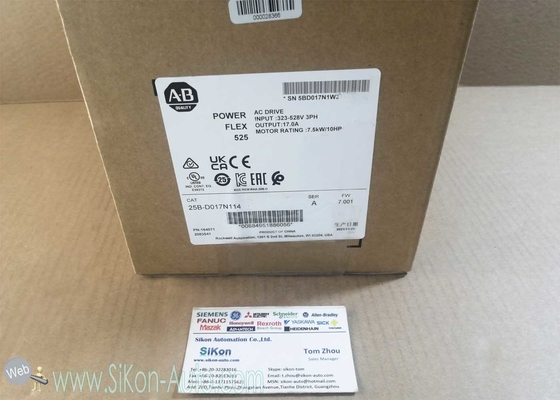 25B-D017N114 Allen Bradley Inverter 25BD017N114 PowerFlex 525 7.5kW (10Hp) AC Drive