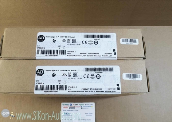 Allen Bradley 1756-IB16   Input Module, 32 Channel, 24 VDC, Digital DC Input