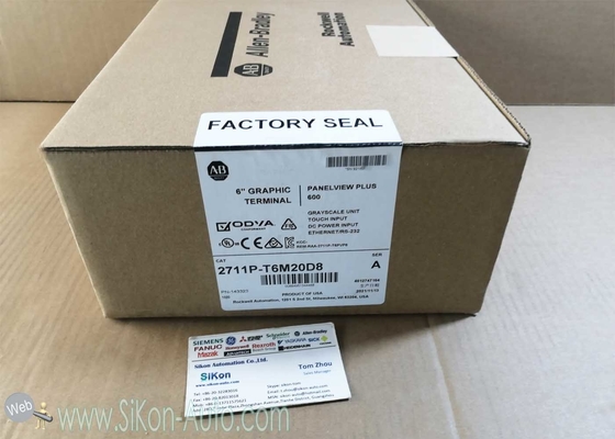 2711P-T6M20D8 Allen Bradley Touch Screen  2711PT6M20D8 PanelView Plus 6 6 Grayscale Touch DC