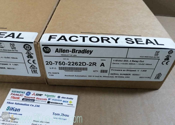 20-750-2262D-2R Allen Bradley PLC module 207502262D2R PowerFlex 750 115V AC IO Option module