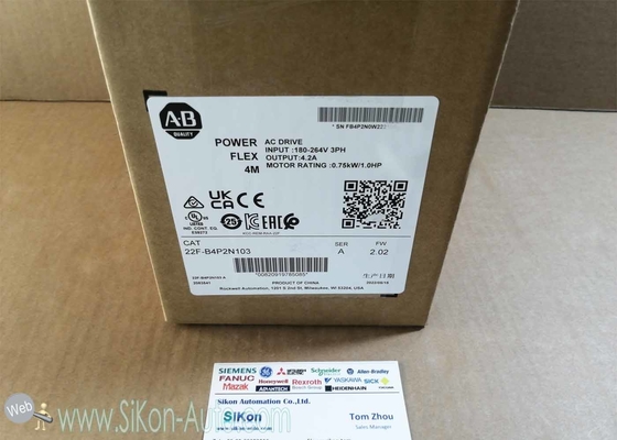 22F-D4P2N103  Allen Bradley Inverter  22FD4P2N103 PowerFlex 4M- 0.75 kW (1.0 HP) AC Drive