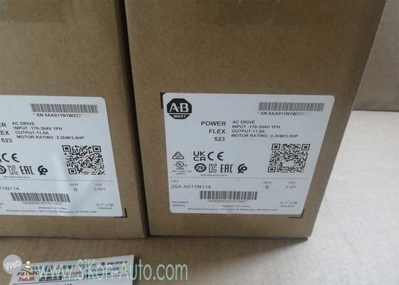 25A-A011N114 Allen Bradley Inverter 25AA011N114 PowerFlex 523 2.2kW (3Hp) AC Drive