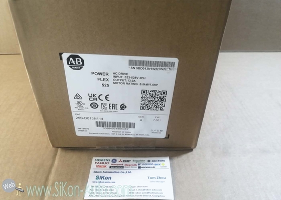 25B-D013N114 Allen Bradley Inverter 25BD013N114 PowerFlex 525 5.5kW (7.5Hp) AC Drive