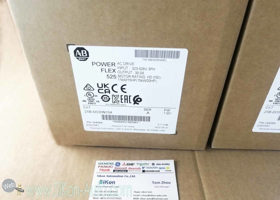 25B-D030N104  Allen Bradley Inverter 25BD030N104  PowerFlex 525 15kW (20Hp) AC Drive