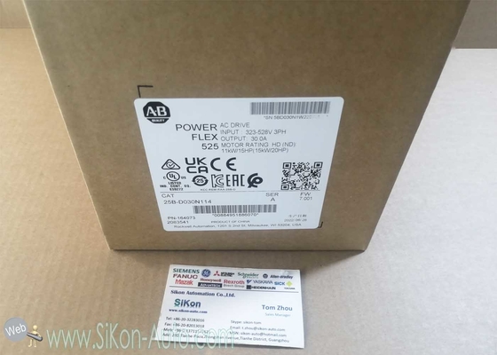 25B-D030N114  Allen Bradley Inverter 25BD030N114  PowerFlex 525 15kW (20Hp) AC Drive