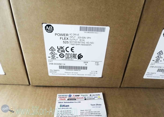 25B-D030N114  Allen Bradley Inverter 25BD030N114  PowerFlex 525 15kW (20Hp) AC Drive