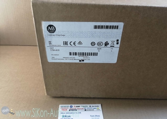 Allen Bradley 1756-A10 Rack, ControlLogix 10 Slots Chassis