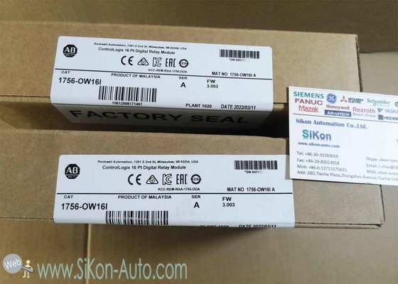 Allen Bradley 1756-OW16I Power Supply Module, ControlLogix 16 Pt Digital Relay Module
