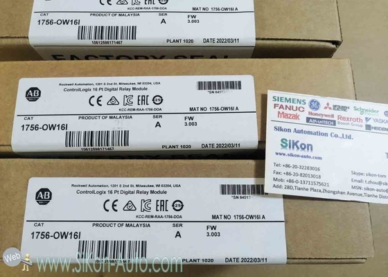 Allen Bradley 1756-OW16I Power Supply Module, ControlLogix 16 Pt Digital Relay Module
