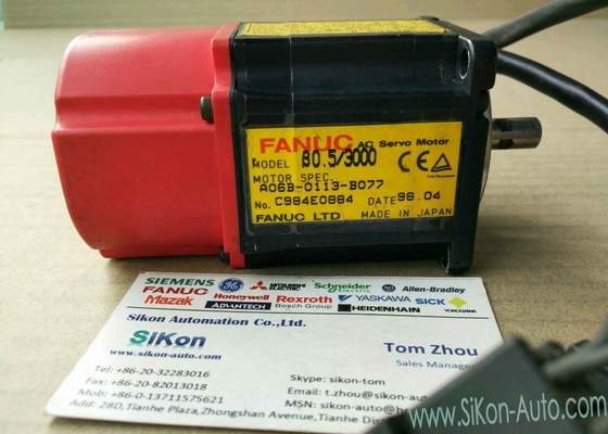 A06B-0113-B077 FAST Shipping  FANUC motor A06B-0113 AC servo motor 5/3000