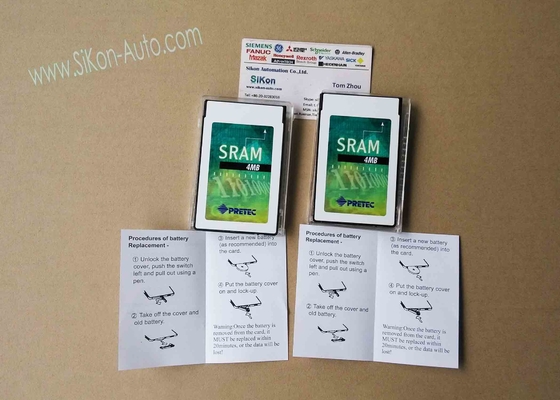 PRETEC Memory Card SRAM 4MB FAST Shipping FANUC S65004-I New