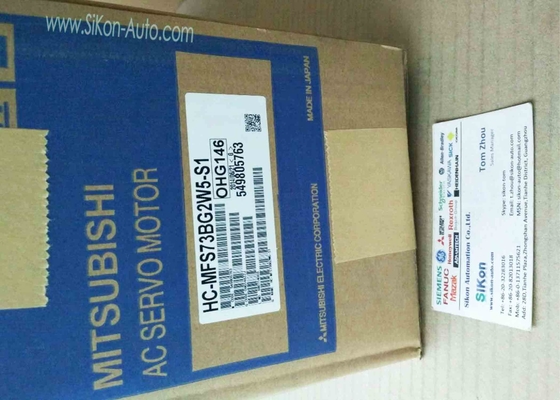 Mitsubishi Servo Motor HC-MFS73BG2W5-S1 with Brake & Reducer FAST Shipping 750W motor HC-MFS73B-G2W5-S1 HC-MFS73BG2W5S1