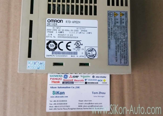 Omron R7D-AP02H AC Servo Drive 0.2KW R7DAP02H
