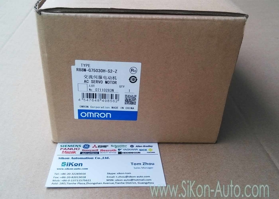 Omron AC Servo Motor R88M-G75030H-S2-Z machine automation R88MG75030HS2Z