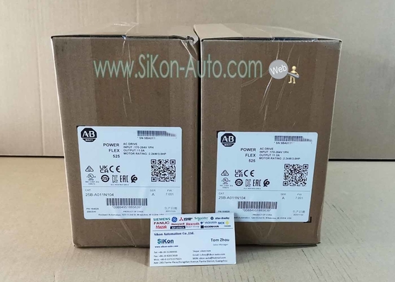 25B-A011N104 Allen Bradley Inverter 25BA011N104 PowerFlex 525 2.2kW AC Drive
