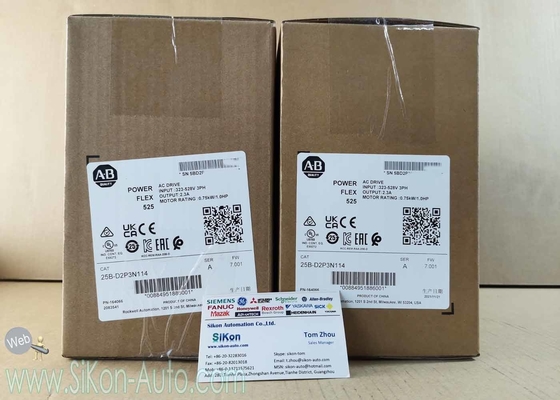 25B-D2P3N114 Allen Bradley Inverter 25BD2P3N114 PowerFlex 525 0.75kW AC Drive