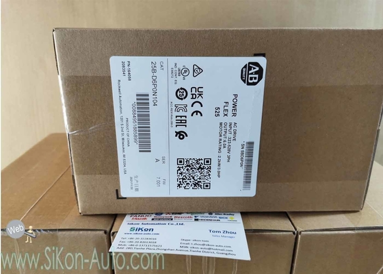 25B-D6P0N104 Allen Bradley Inverter 25BD6P0N104 PowerFlex 525 2.2kW AC Drive
