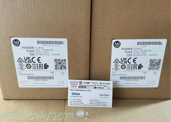 25B-D024N104 Allen Bradley Inverter 25BD024N104 PowerFlex 525 11kW AC Drive
