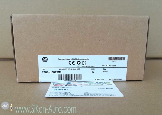 1769-L36ERM Allen Bradley CPU module 1769L36ERM CompactLogix 3 MB Motion Controller