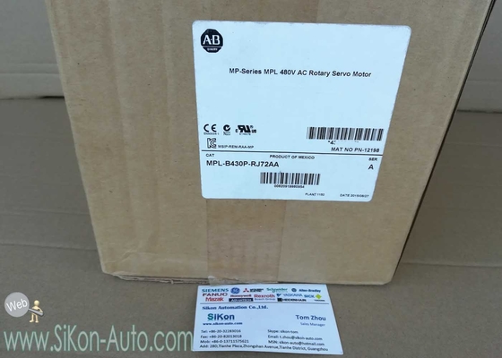 MPL-B430P-RJ72AA Allen Bradley Servo motor MPLB430PRJ72AA 480V AC Rotary Servo Motor