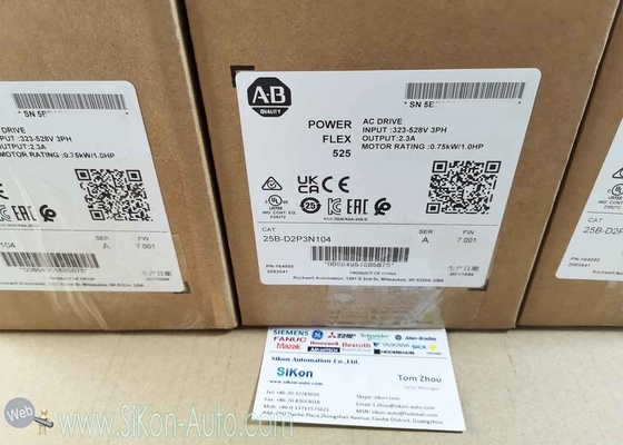 25B-D2P3N104 Allen Bradley Inverter 25BD2P3N104 PowerFlex AC Drive