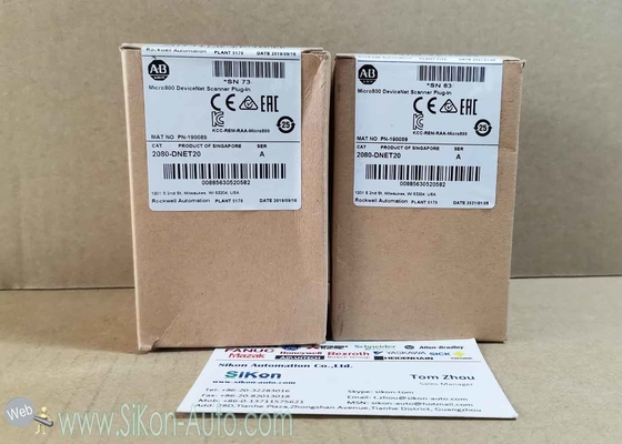 2080-DNET20 Allen Bradley Scanner Plug-In 2080DNET20 Micro800 DeviceNet Scanner Plug-In