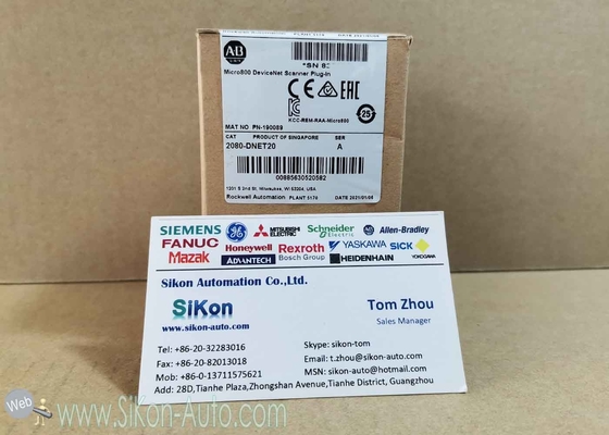 2080-DNET20 Allen Bradley Scanner Plug-In 2080DNET20 Micro800 DeviceNet Scanner Plug-In