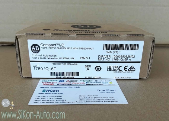 1769-IQ16F Allen Bradley PLC module 1769IQ16F CompactLogix 24VDC Fast D/I Module