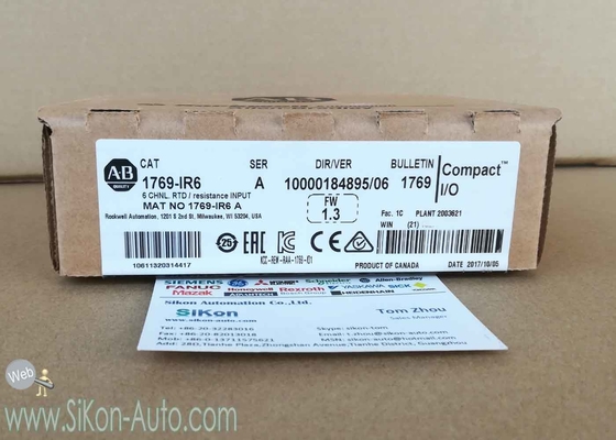 1769-IR6 Allen Bradley PLC module 1769IR6 CompactLogix RTD Module