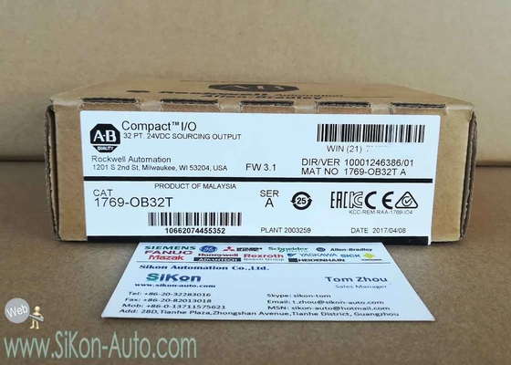 1769-OB32T Allen Bradley PLC module 1769OB32T CMPLX 24VDC Terminated D/O Module