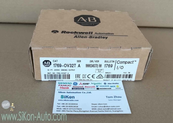 1769-OV32T Allen Bradley PLC module 1769OV32T CompactLogix 24VDC Sink D/O Module