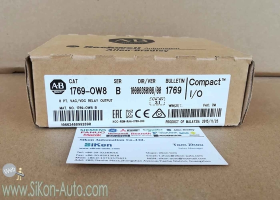 1769-OW8 Allen Bradley PLC module 1769OW8 CompactLogix D/O Relay Module