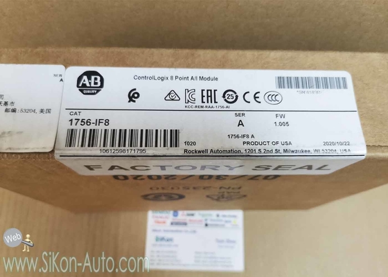 1756-IF8 Allen Bradley PLC module 1756IF8 ControlLogix 8 Point A/I Module