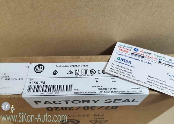 1756-IF8 Allen Bradley PLC module 1756IF8 ControlLogix 8 Point A/I Module