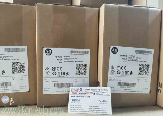 25B-B5P0N104 Allen Bradley Inverter 25BB5P0N104 PowerFlex 525 0.75kW (1Hp) AC Drive