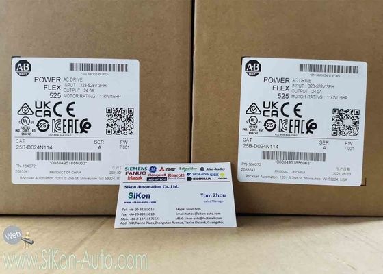 25B-D024N114  Allen Bradley Inverter 25BD024N114  PowerFlex 525 11kW (15Hp) AC Drive