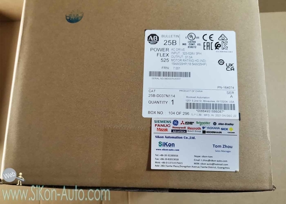 25B-D037N114  Allen Bradley Inverter 25BD037N114  PowerFlex 525 18.5kW (25Hp) AC Drive