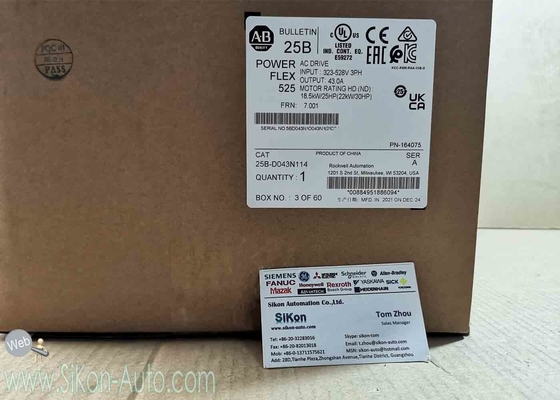 25B-D043N114   Allen Bradley Inverter 25BD043N114  PowerFlex 525 22kW (30Hp) AC Drive