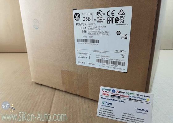 25B-D043N114   Allen Bradley Inverter 25BD043N114  PowerFlex 525 22kW (30Hp) AC Drive