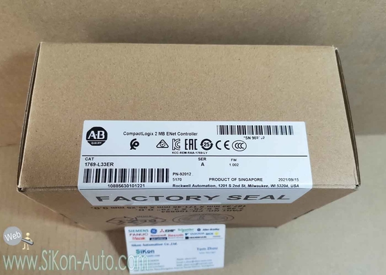 1769-L33ER Allen Bradley CPU module 1769L33ER  CompactLogix 2 MB ENet Controller