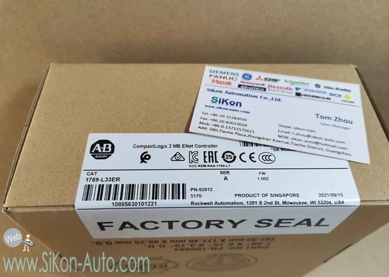 1769-L33ER Allen Bradley CPU module 1769L33ER  CompactLogix 2 MB ENet Controller
