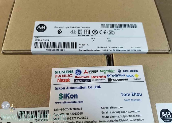 1769-L33ER Allen Bradley CPU module 1769L33ER  CompactLogix 2 MB ENet Controller