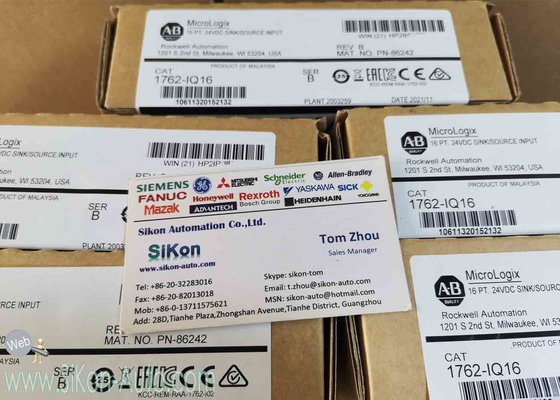 1762-IQ16 Allen Bradley CPU module 1762IQ16 MicroLogix 16 Point Digital Input Module